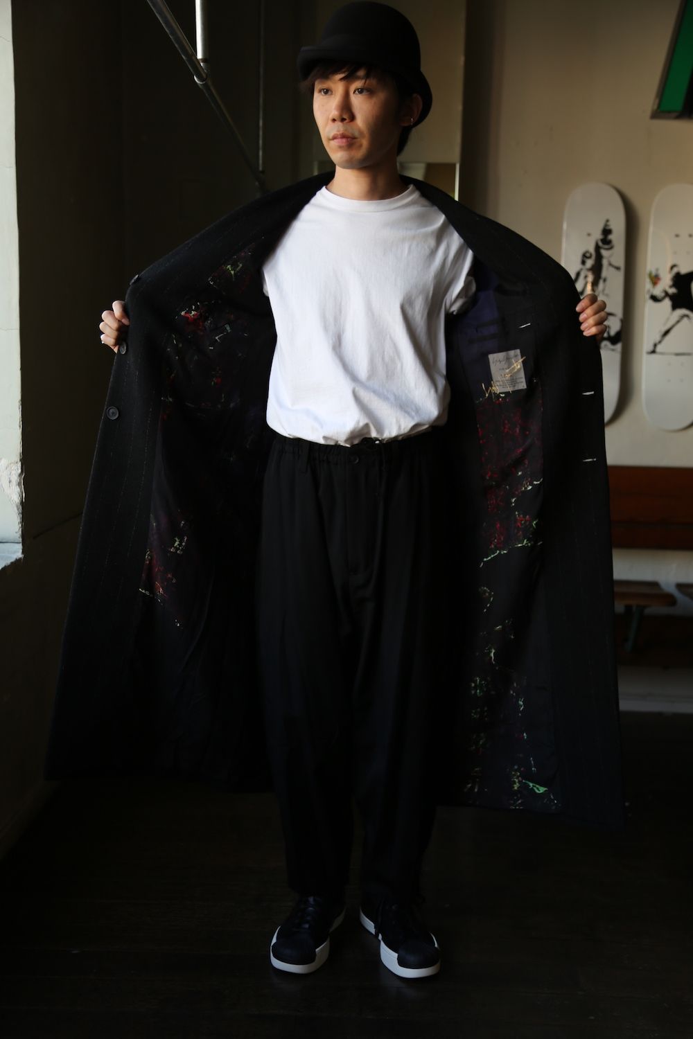 yohji yamamoto W-内田すずめチャイニーズ漢字1216JKT