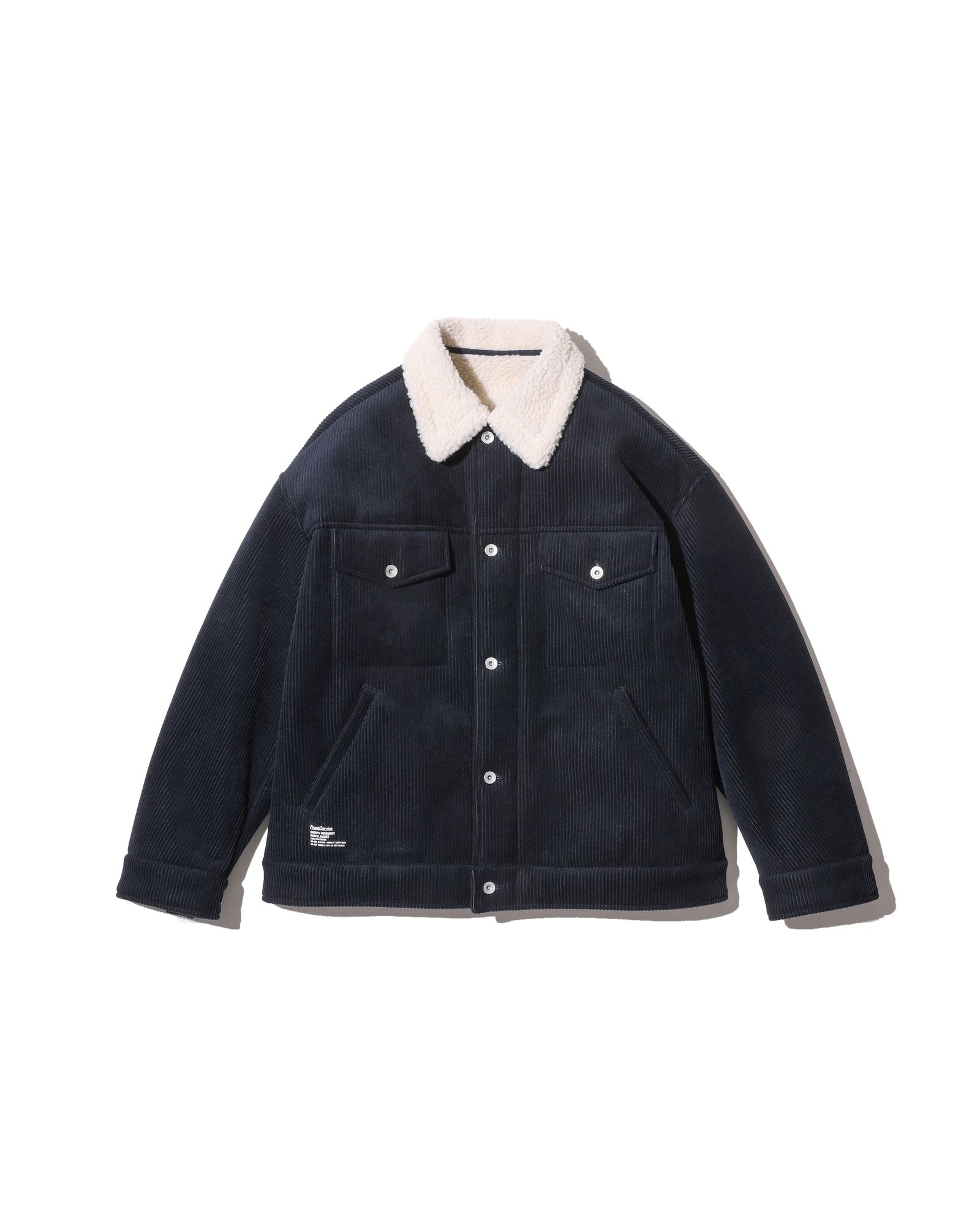 フレッシュサービス SHERPA CORDUROY RANCH JACKET(FSC254-30063)NAVY☆11月22日(土)発売！
