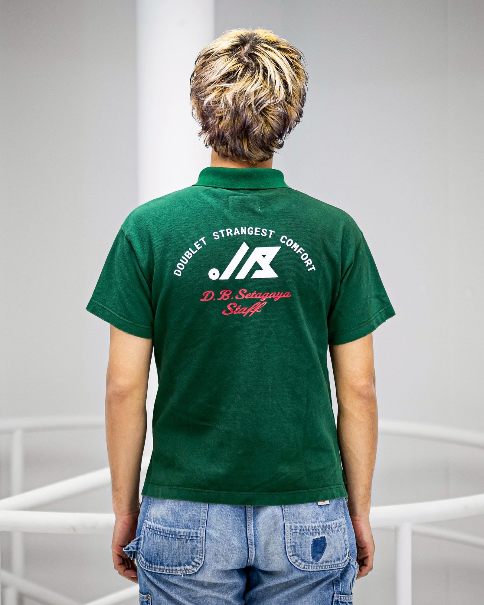 doublet ダブレット26SS POLO SHIRT WITH MY WORKWEAR BEAR (26SS22CS242) GREEN★2月14日(土)発売！