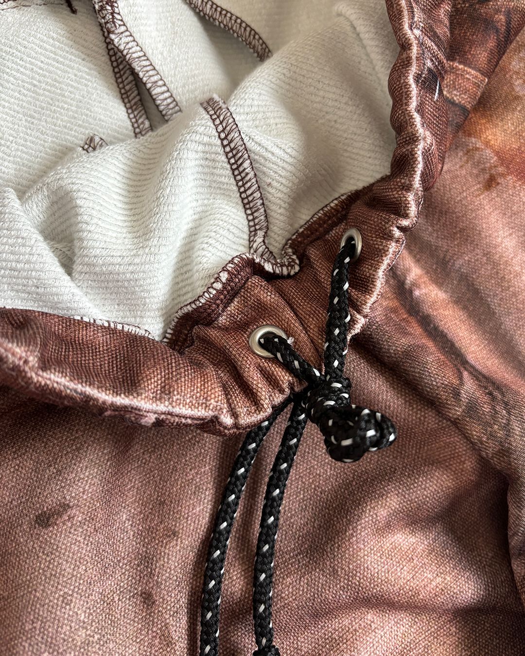 トーキングアバウト ジ アブストラクション 26SS パンツ PRINT DUCK WIDE PT(26SS-PT-002CH)BROWN新作発売！