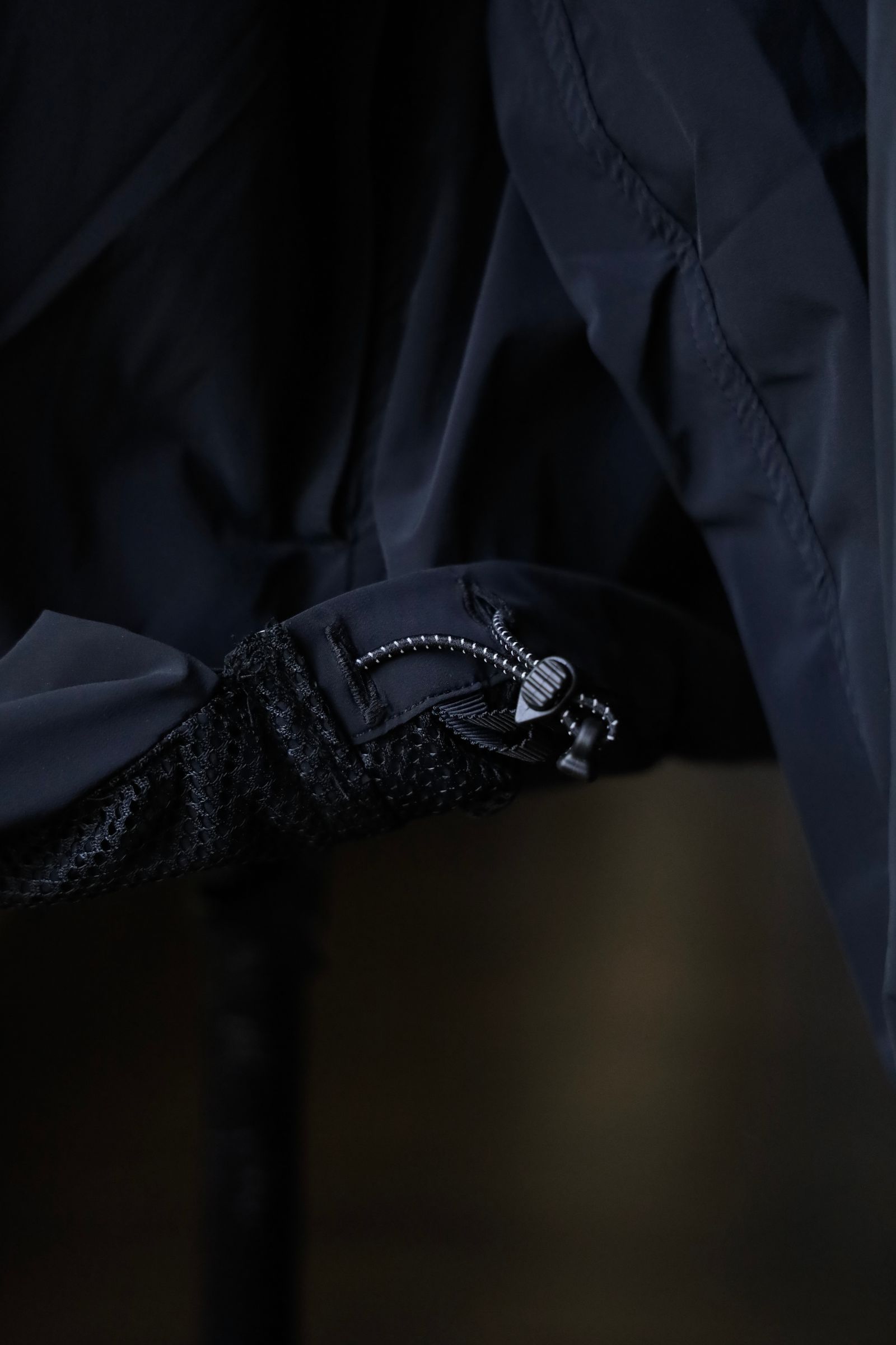 is-ness イズネス24SS TECHNICAL VENTILATION JACKET(24SS_08_1006JK04)BLACK