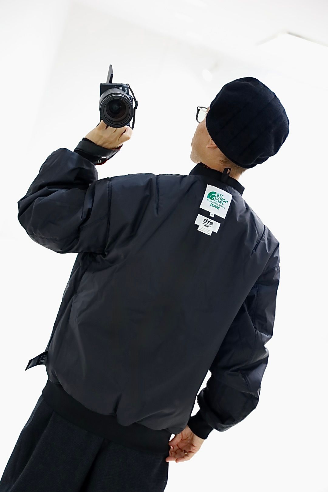 eYe JUNYA WATANABE MAN アイジュンヤワタナベマン THE NORTH FACE コラボレーションボンバージャケットスタイル