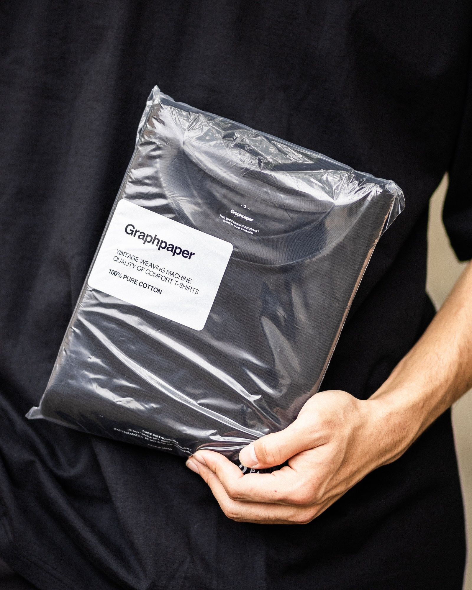Graphpaper 2-PACK CREW NECK TEE(BLACK) 5月17日(土)新作発売！