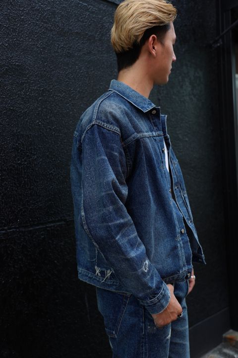 アイジュンヤワタナベマン 24AW New Manual Wネームデニムパンツ(L)