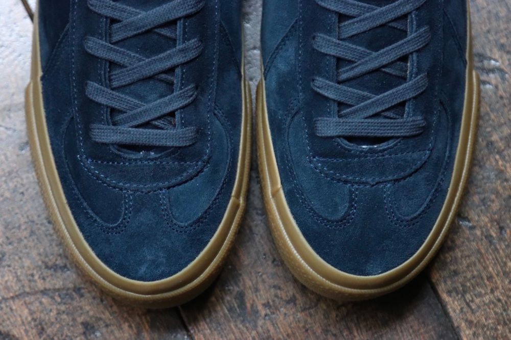 GERMAN MILITARY TRAINER(4700S)DARK NAVY SUEDE