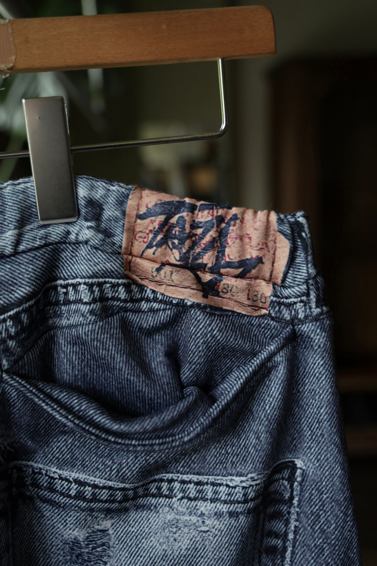 トーキングアバウト ジ アブストラクション 25AW PRINT WIDE PT(2526AW-PT-002)BLACK☆新作発売！