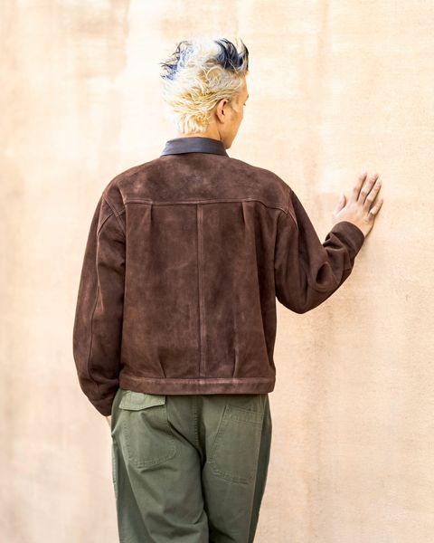 A.PRESSE Vintage Suede Leather 1st Type Jacket 新作発売！
