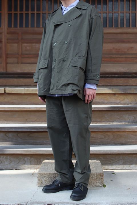 FreshService OVERDYED LEFT TWILL COAT(FSW-22-CT_38) style.2022.3.5