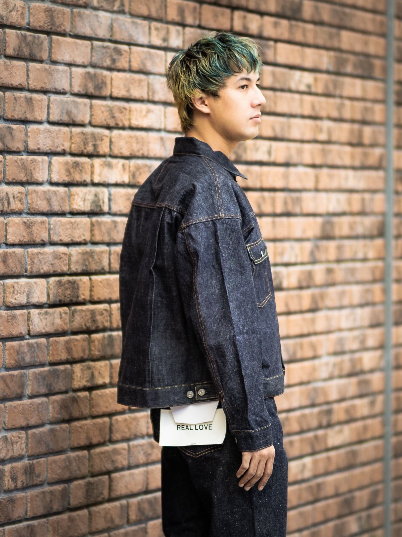 SAINT Mxxxxxx BBJ_DENIM JACKET REGID 2nd MARKスタイル