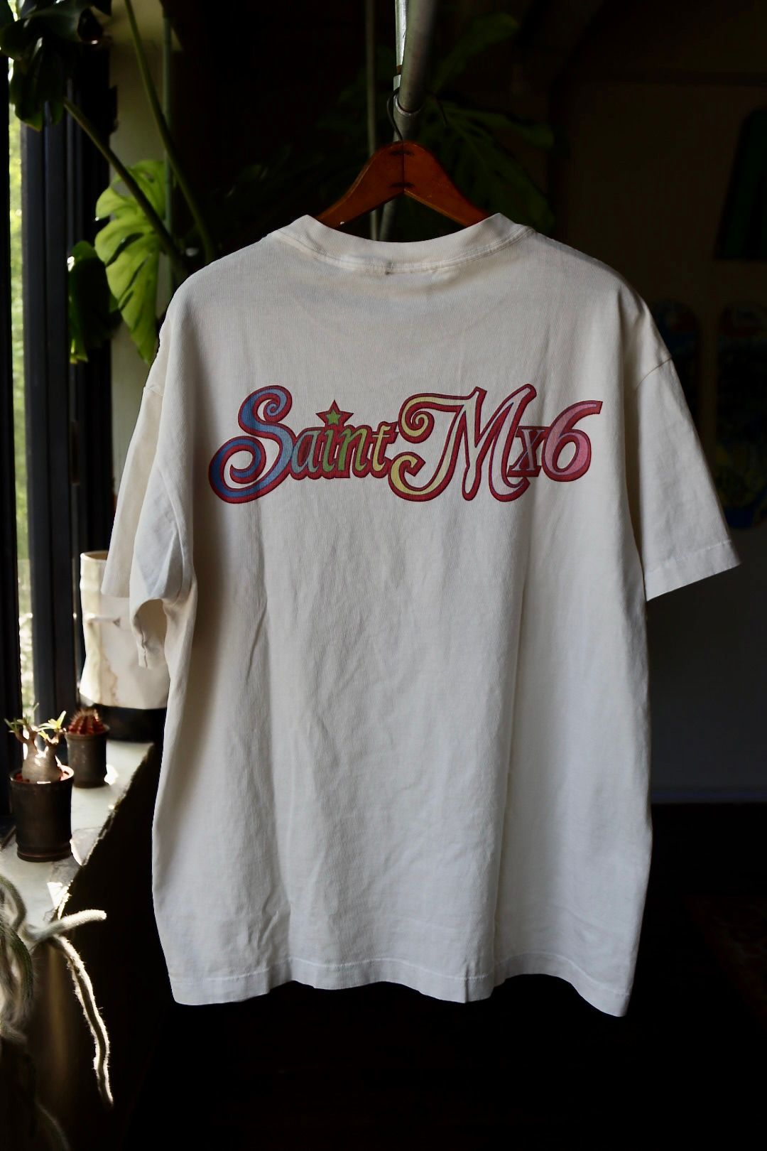 セントマイケル 23SS サングラスTシャツSUNGLASS SS TEE (SM-S23-0000-023) WHITE☆5月6日再販！ - M