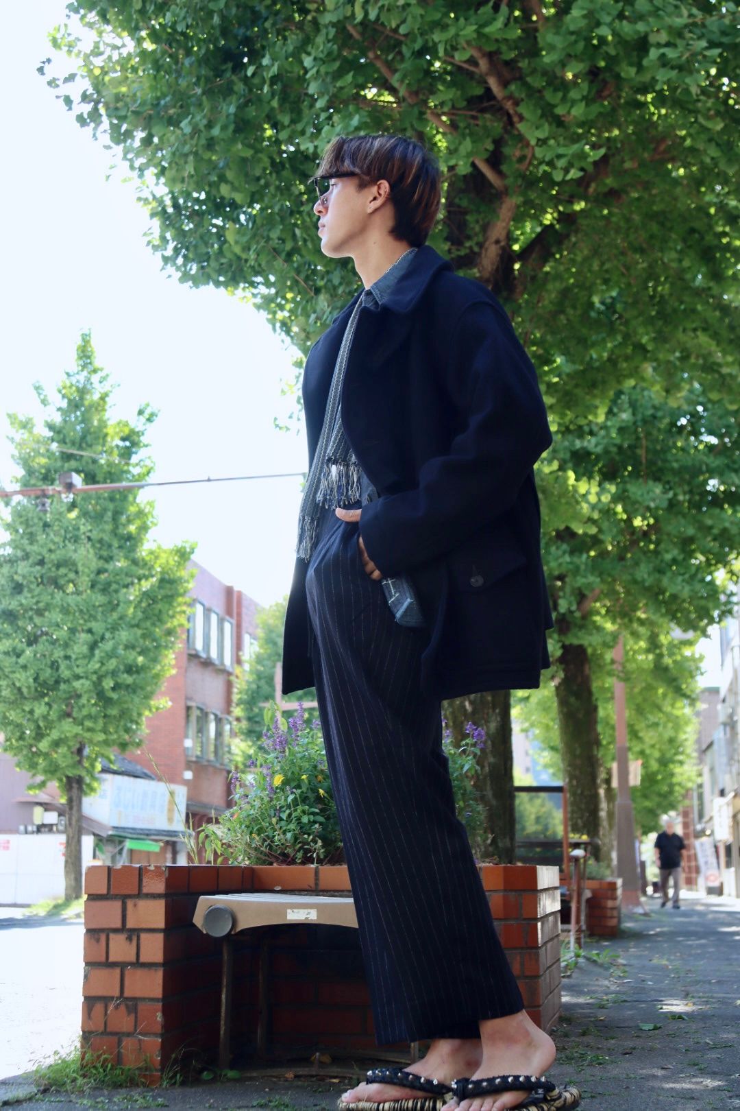 アプレッセ23AWコート U.S.ARMY Mackinaw Coat(23AAP-01-05H)NAVY