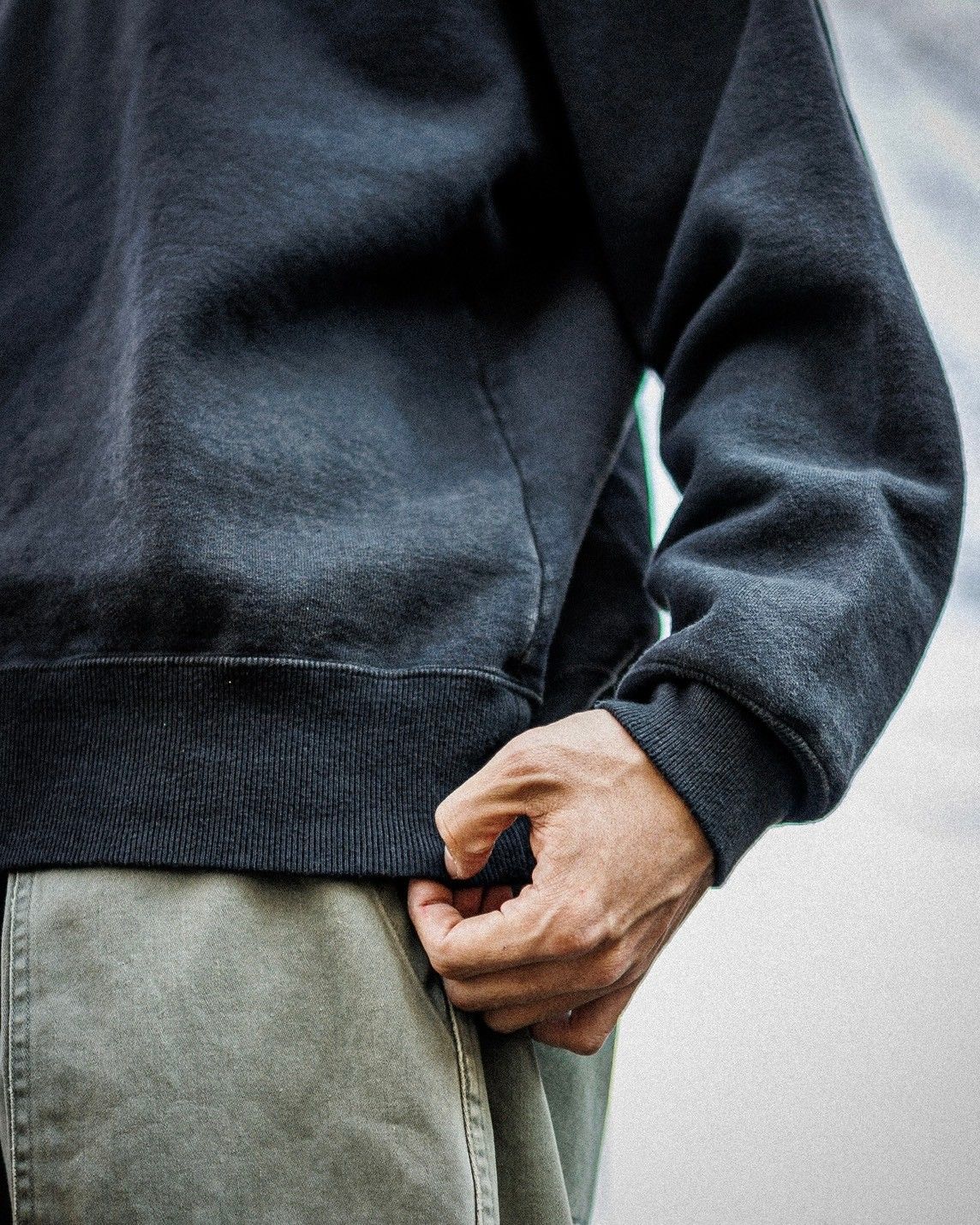 A.PRESSE - アプレッセ Vintage Sweatshirt(25SAP-05-05K)BLACK