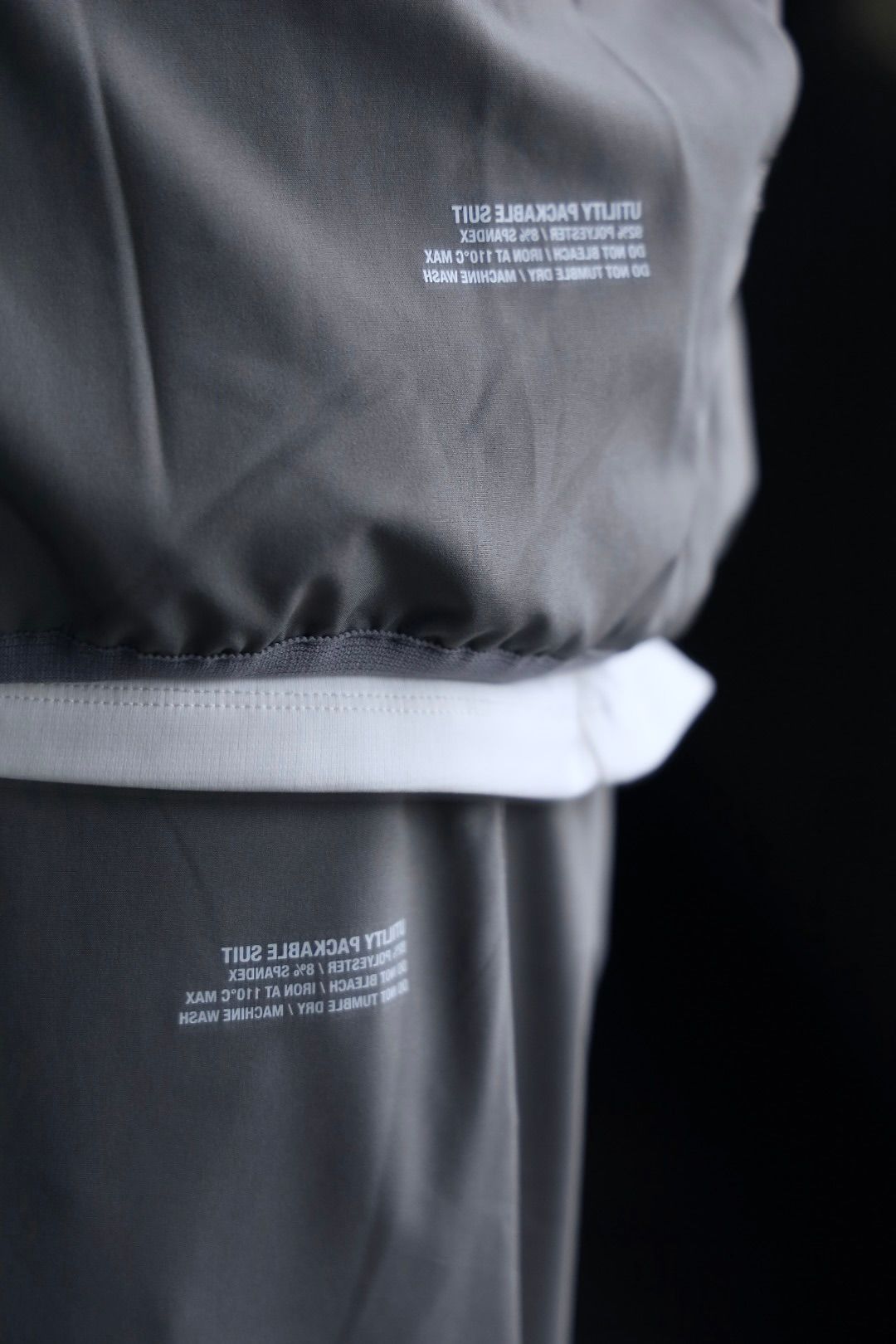 ReFresh!Service. “UTILITY PACKABLE SUIT”(GRAY)スタイル