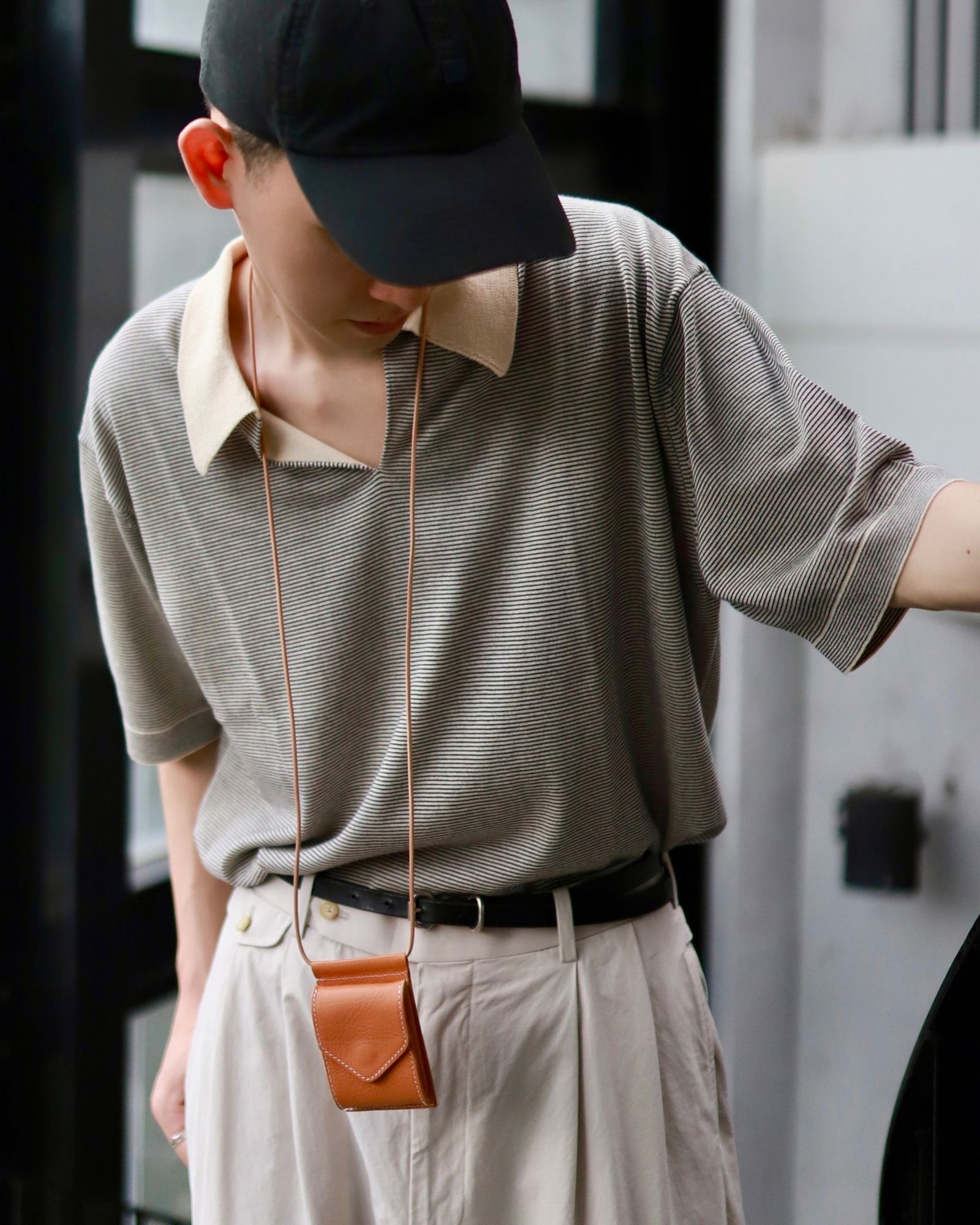 トップス A.PRESSE High Gauge S/S Striped Skipper A.PRESSE - アプレッセ24SS High Gauge S/S Striped T-Shirt