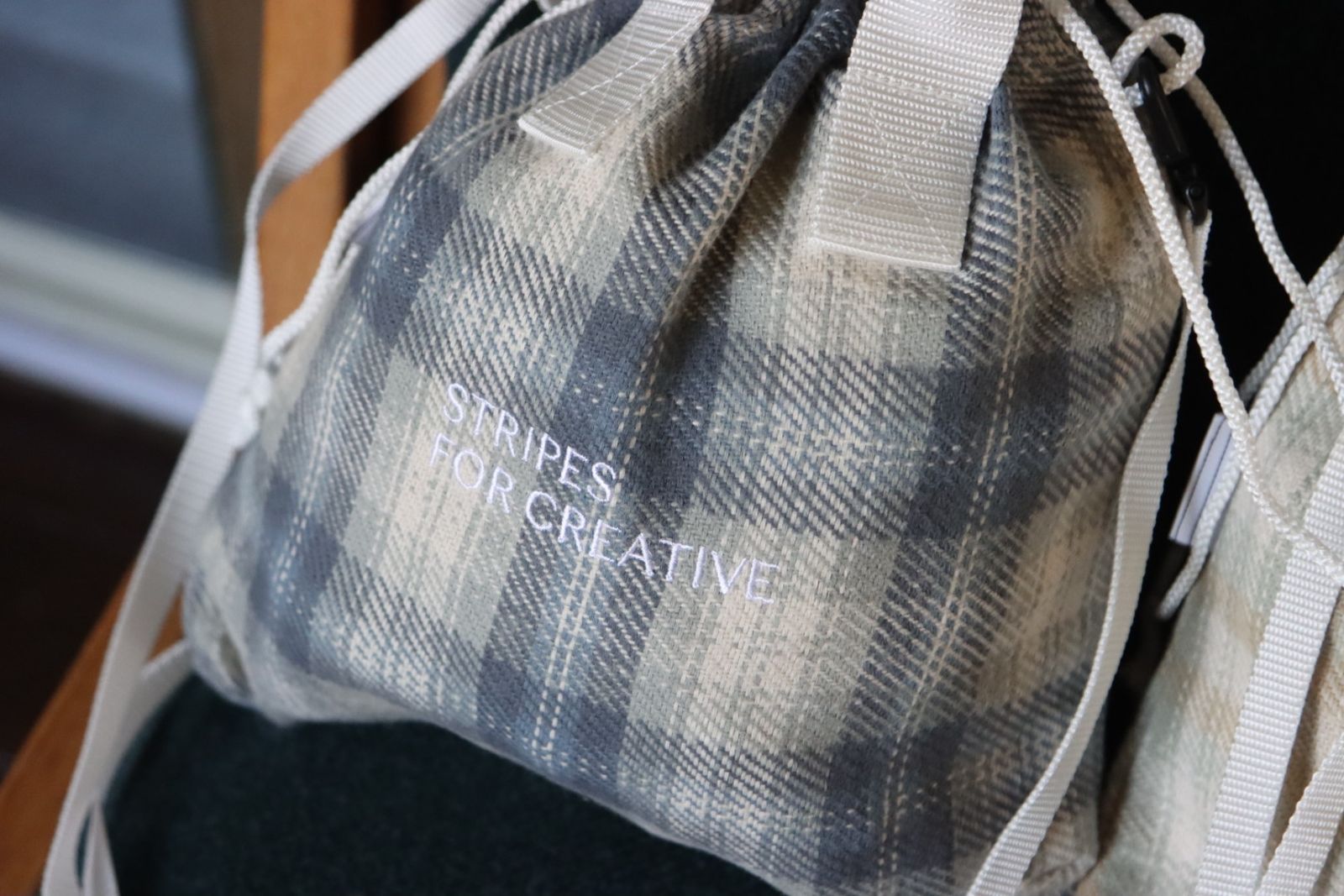 S.F.C 23FW SFC OG CHECK SHOULDER POUCH SMALL(SFCFW23AC04)Gray Check☆10月14日(土)発売！