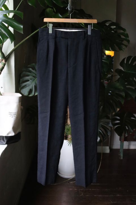 アプレッセ22FW Wide Tapered Trousers(22AAP-04-03M)NAVY