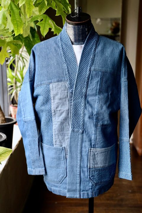 ファンダメンタル デニムシャツ HAORI JACKET 3YR WASH(FA25JK32U)INDIGO☆新作発売！