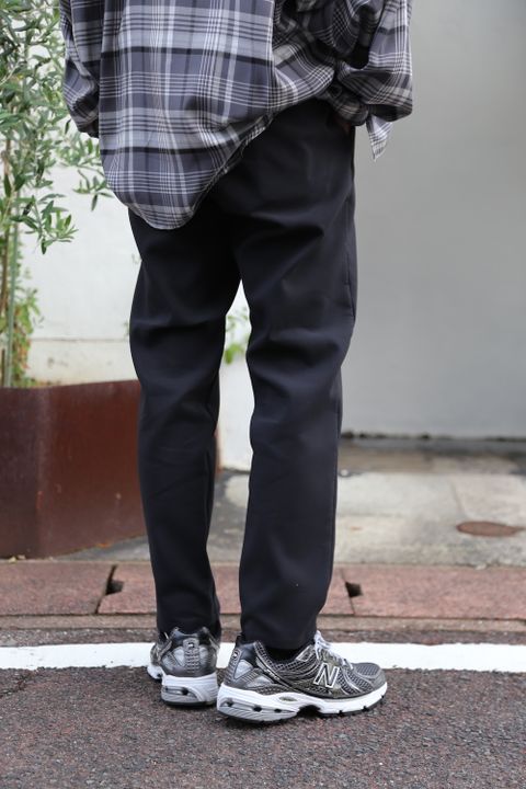 Graphpaper Triple Cloth Slim Chef pants"BLACK"Style.2020.8.23.