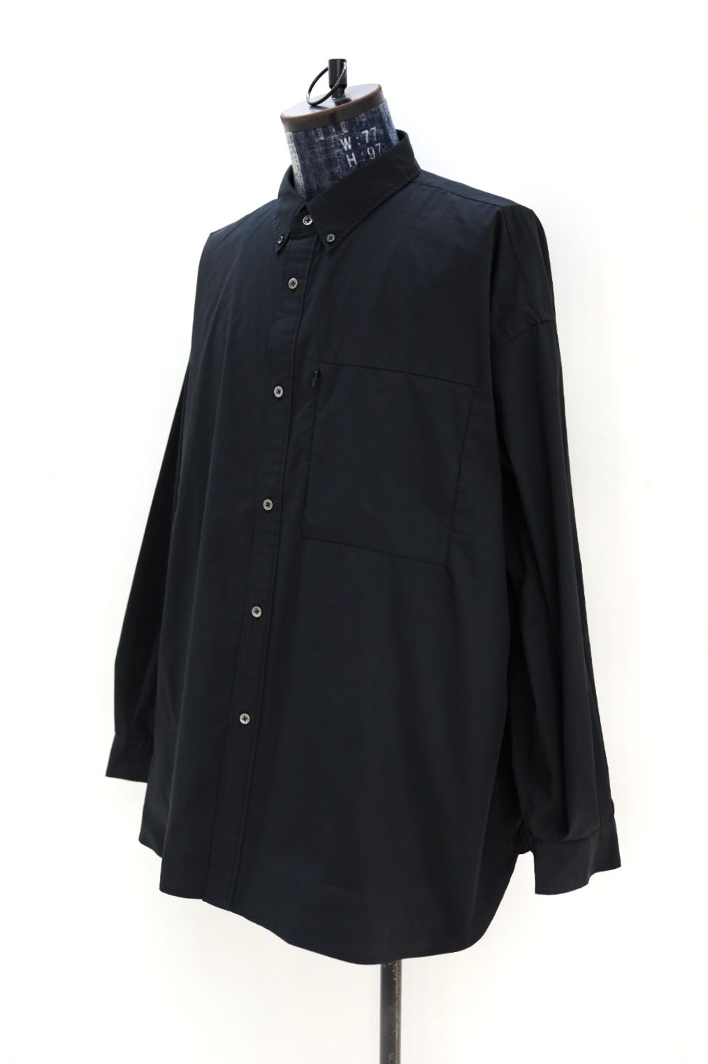 フレッシュサービス SOLOTEX® TYPEWRITER UTILITY L/S B.D SHIRT(FSC261-50202)BLACK★2月28日(土)発売