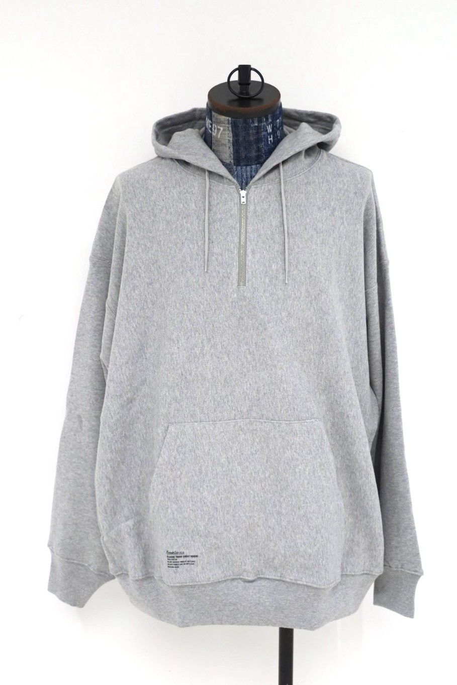 フレッシュサービス 26AW CLASSIC TERRY SWEAT HOODIE(FSC263-70012)H.GRAY☆9月5日(土)新作発売！