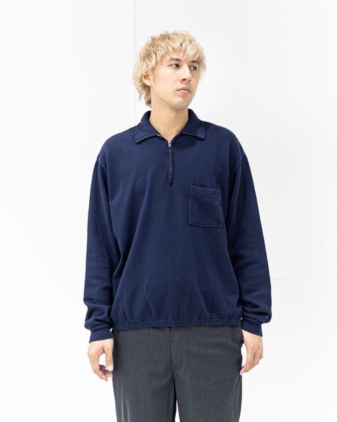 A.PRESSE Vintage Light Weight Half Zip Sweatshirt 3月7日(土)新作発売！