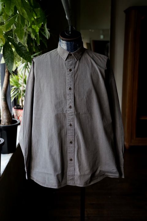 S.F.C 25FW エスエフシー BLEACHED SFC SHIRTS(SFCFW25S02)Brown☆9月20日(土)発売！