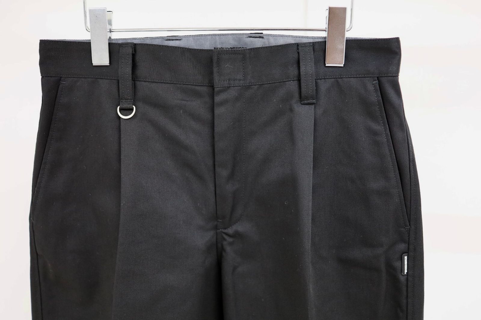 Yohji Yamamoto × NEIGHBORHOOD タックワークパンツ(HK-P95-901-2S26)BLACK★12月5日(金)発売！
