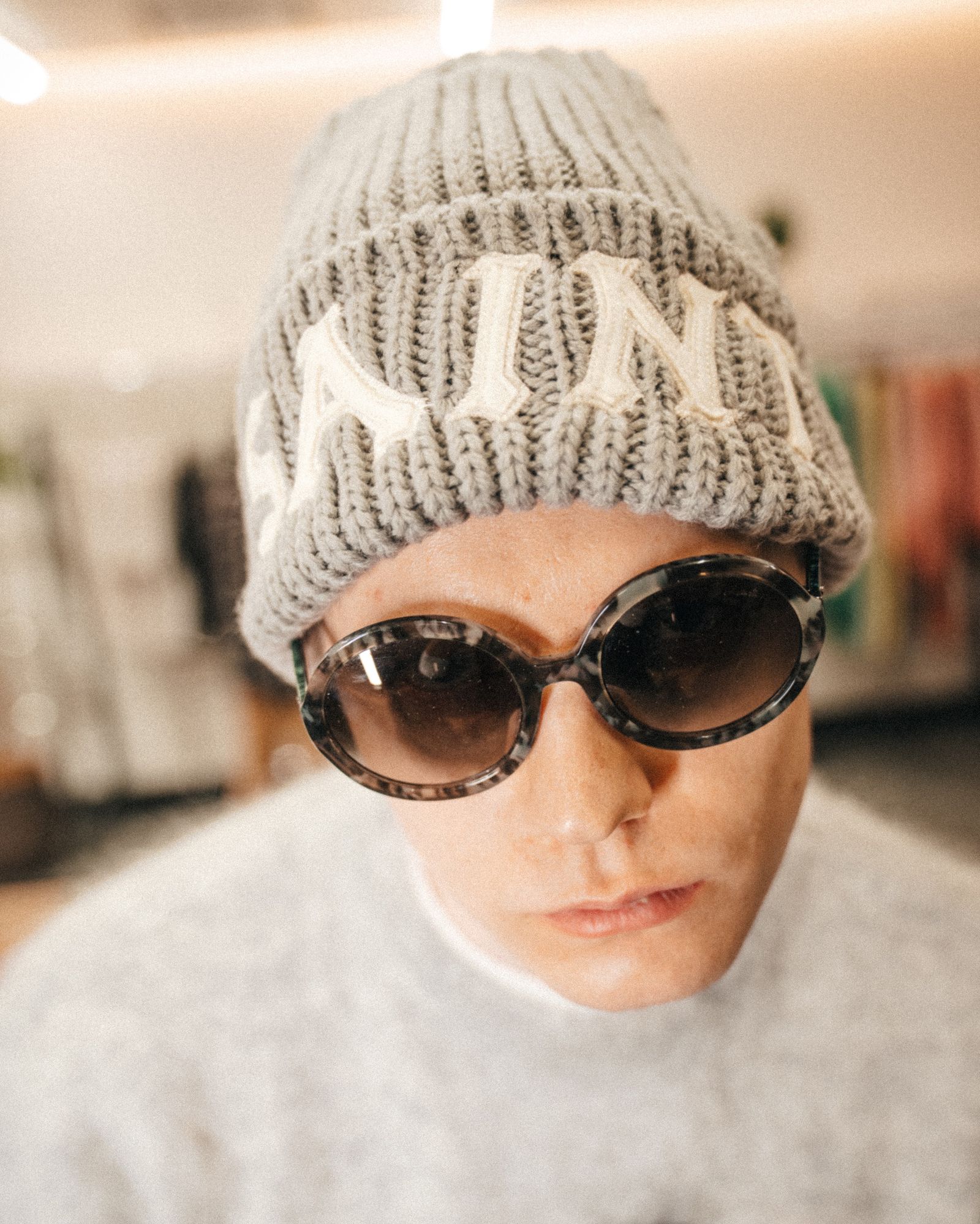 セントマイケル 26AW SAINT KNIT CAP(SM-MK1-0000-080)GRAY☆10月10日(土)発売！