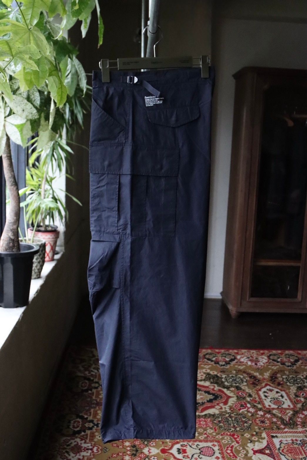 フレッシュサービス WAXED POPLIN FISHING PANTS (FSC253-40118)NAVY