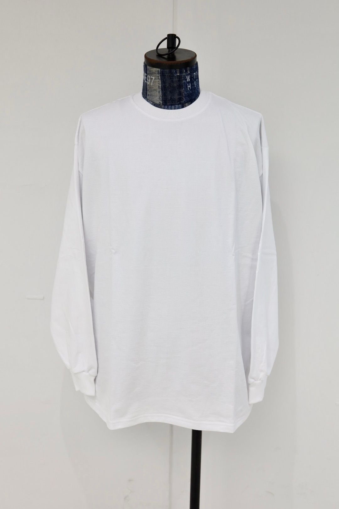 グラフペーパー  L/S Oversized Tee(GU254-70003B)WHITE☆11月1日(土)発売!