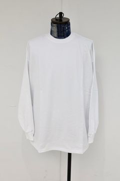 グラフペーパー  L/S Oversized Tee(GU254-70003B)WHITE☆11月1日(土)発売！