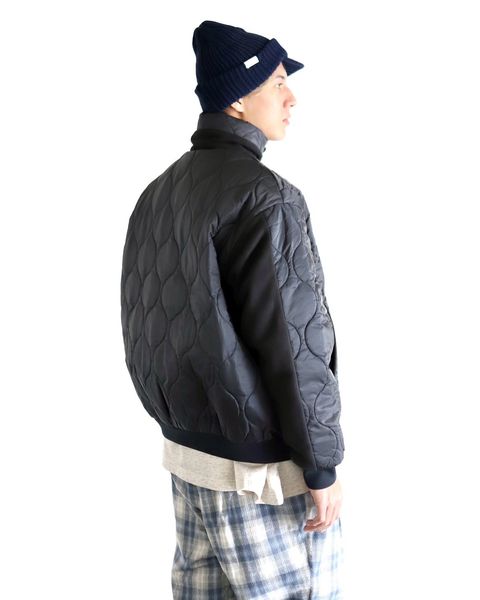 S.F.C-Stripes For Creative エスエフシー QUILTED PUFF JACKETスタイル