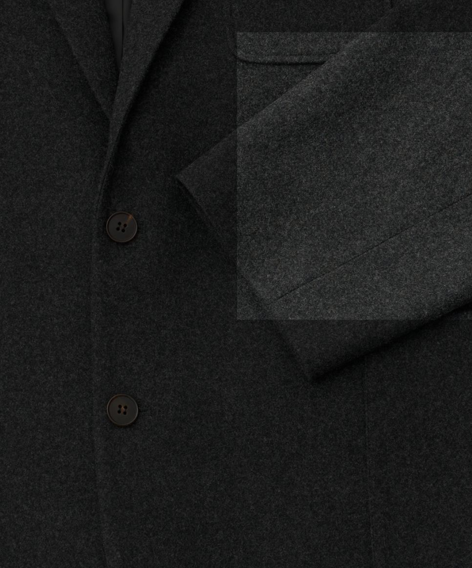 ANOTHER OFFICEアナザーオフィス Santiago Cashmere Sports Jacket(AOEFJK008)Heather Charcoal☆10月10日(金)新作発売！