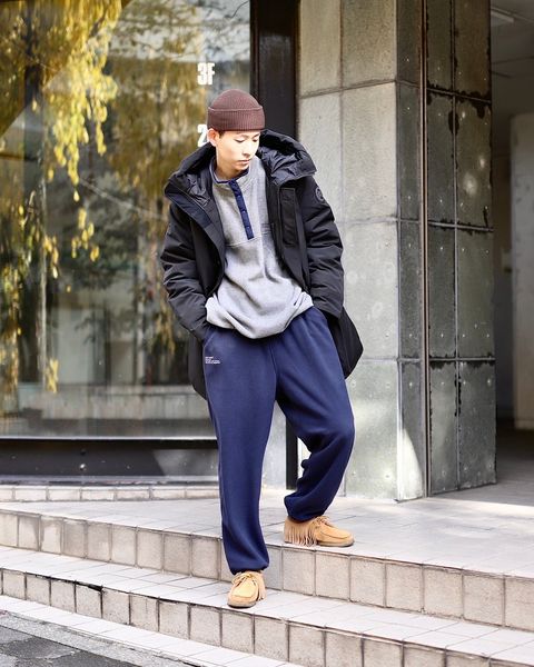 CANADA GOOSE カナダグース 新作Chateau Parka BLACK LABELスタイル