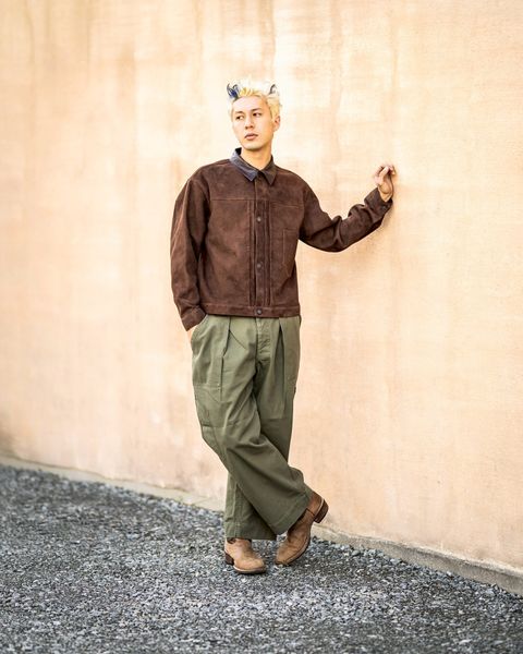A.PRESSE Vintage Suede Leather 1st Type Jacket 新作発売！