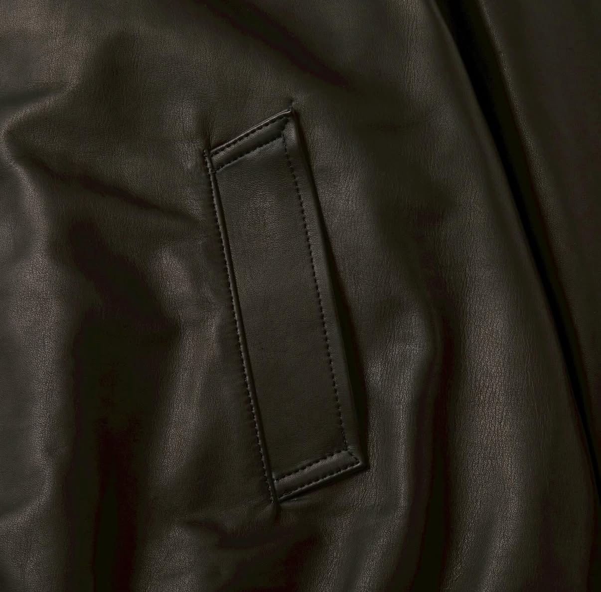 S.F.C 25FW エスエフシー LEATHER HOODIE JACKET(SFCFW25J01)Black★11月22日(土)発売！