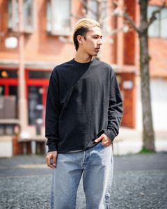 アプレッセ 25SS Vintage L/S T-shirt(25SAP-05-03K)BLACK☆3月22日(土)発売！