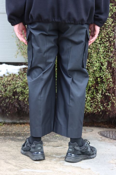 blurhms Drill Chambray Super Wide 6P Slacks style.2023.1.27