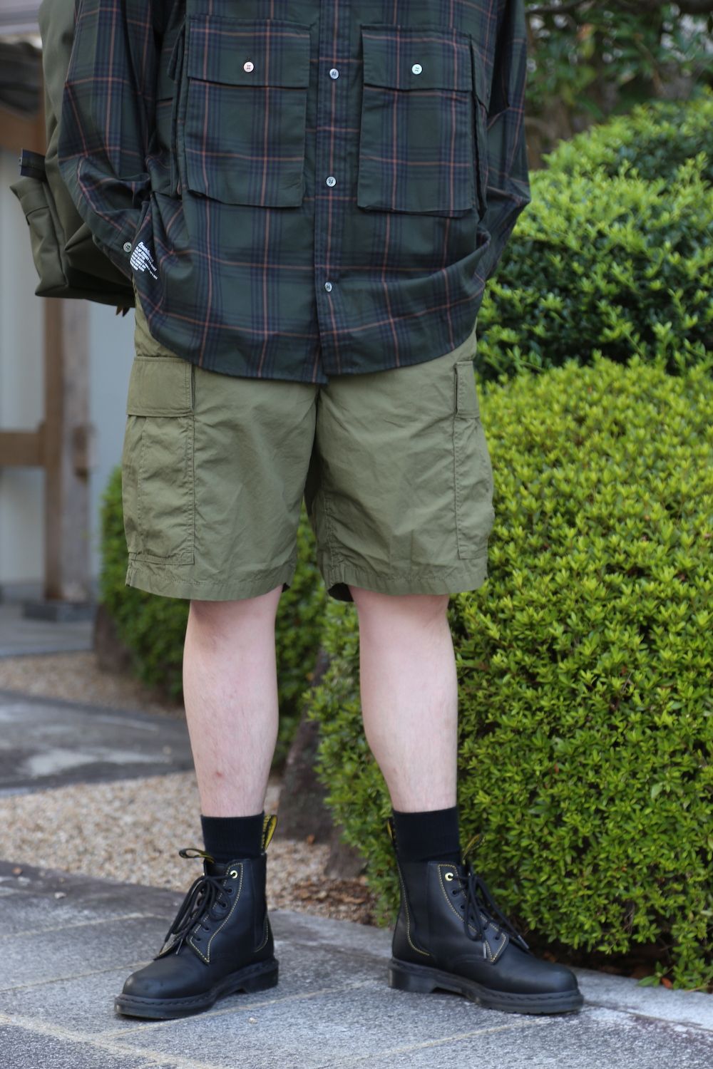 FreshService CHECK FLAP POCKET L/S SHIRT(FSW-21-SH_68) style.2021.7.24