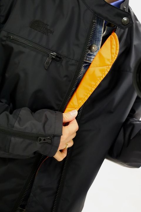 eYe JUNYA WATANABE MAN アイジュンヤワタナベマン 26SS THE NORTH FACE Wネーム ナイロンライダースジャケットスタイル
