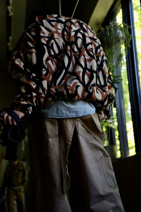 ©SAINT M×××××× FLEECE PLOVRスタイル