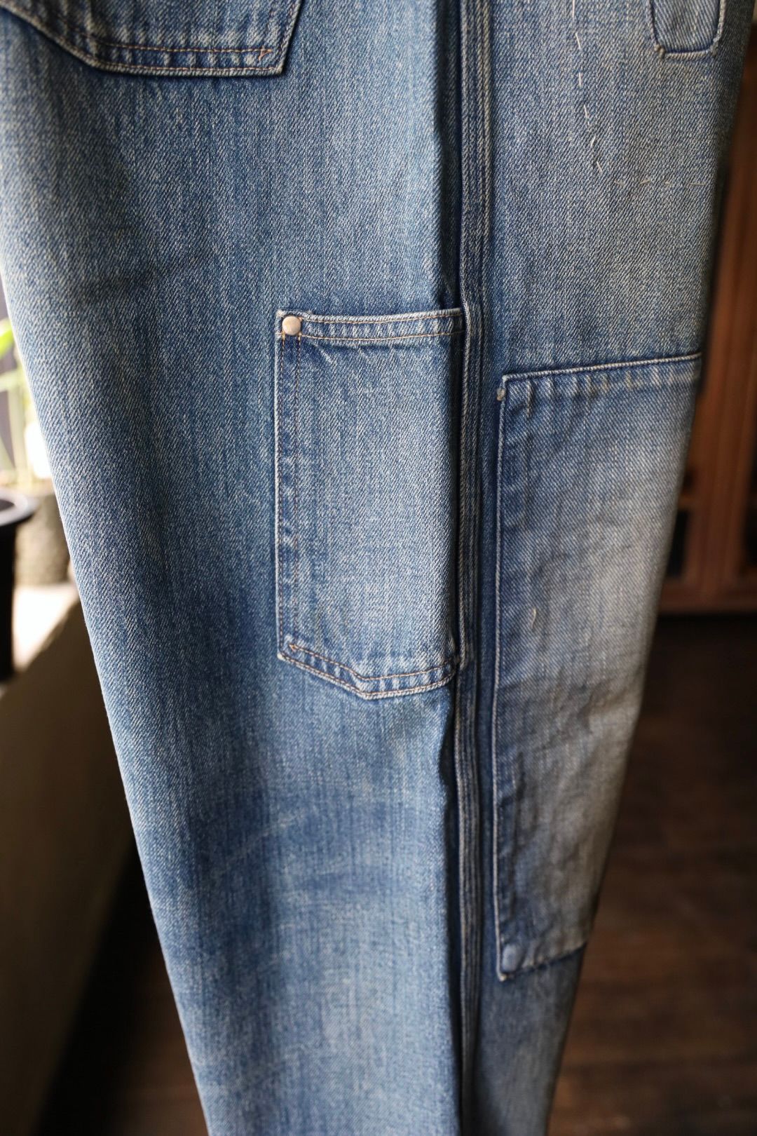 BOW WOW 25FWバウワウ  MINER'S REPAIRED DENIM WORK PANTS(BW252-MRDWP) AGED INDIGO