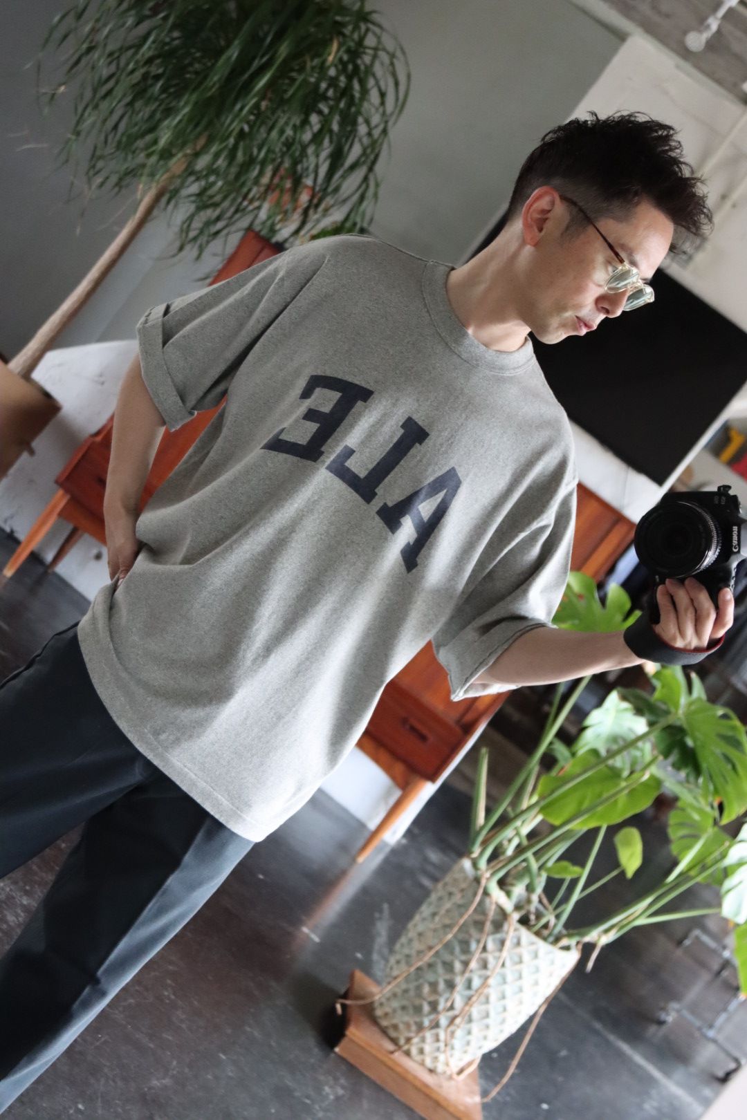 CIOTA 22SS スビンコットンポリエステルツイル5Pパンツ