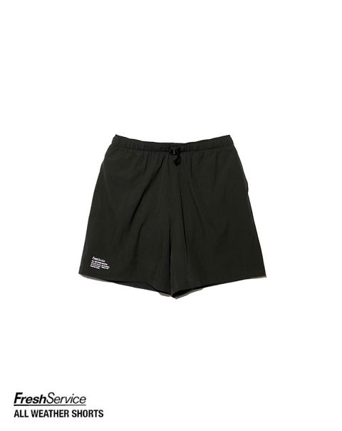 フレッシュサービス ALL WEATHER SHORTS (BLACK)☆4月25日(土)11:00発売！