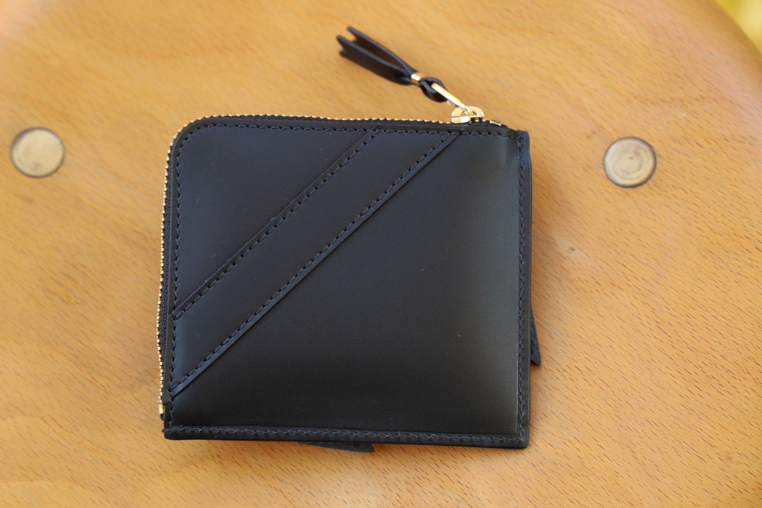 Wallet COMME des GARCONS - コムデギャルソン 財布Big Bow Zip Pouch(8Z-O810-051)Black |  mark