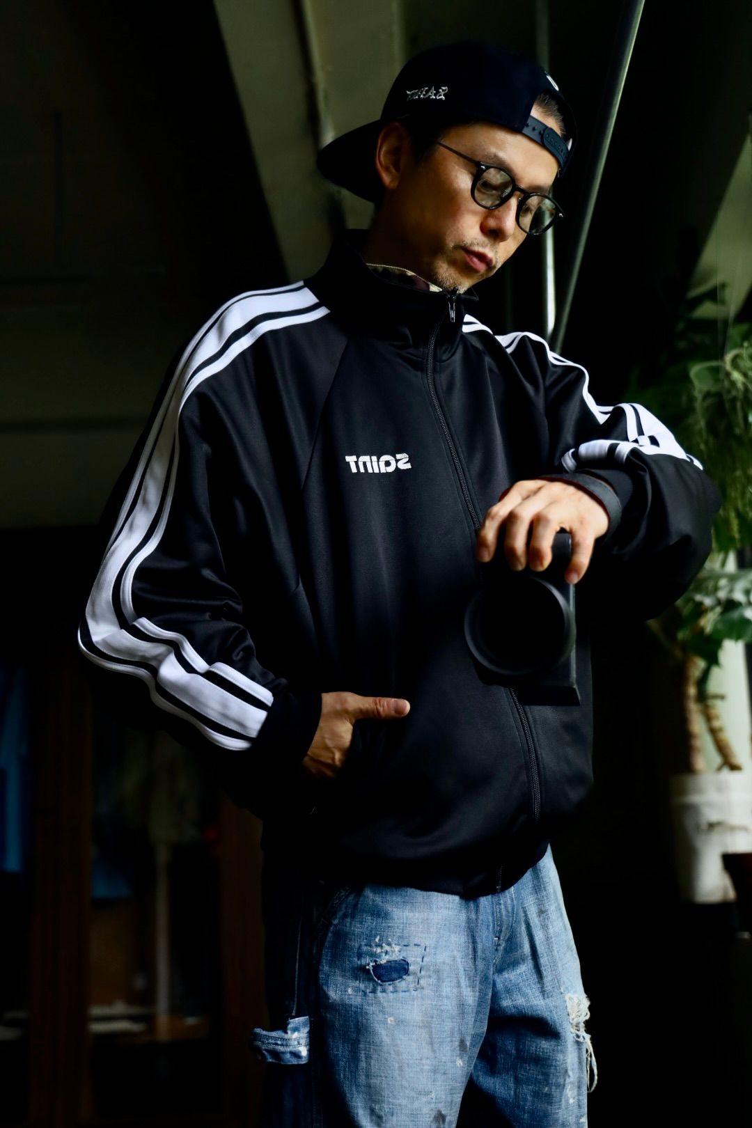 SAINT M×××××× TRACK JACKETスタイル.2024.9.01. | 5294 | mark