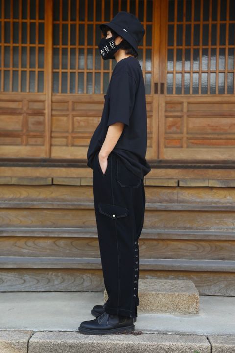 Yohji Yamamoto 21AW Y-ホック付きPフラノ PANTS(HX-P32-118) style. 2021.07.13.