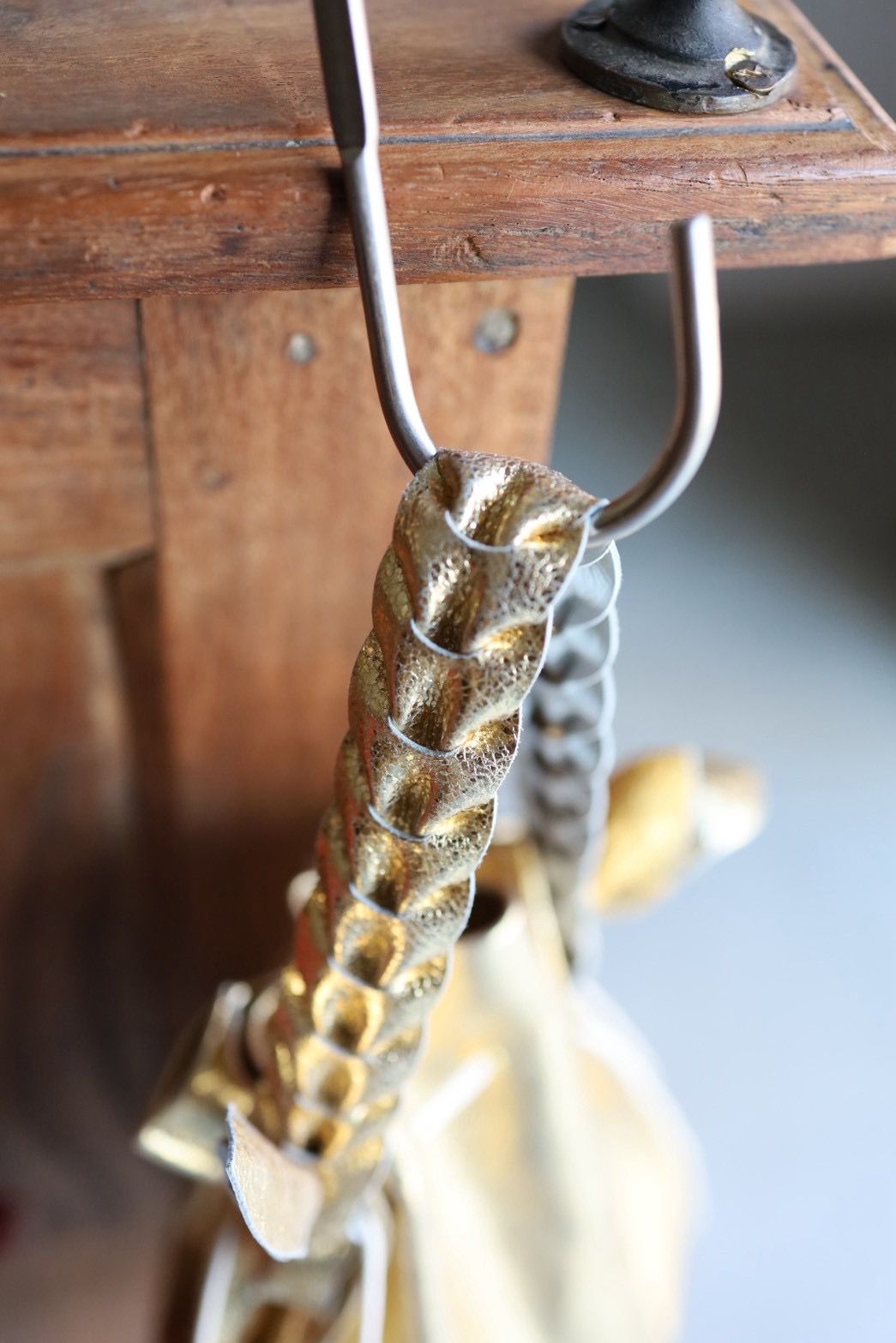 エンダースキーマ バッグ woven sac gloss(yv-b-wsg)gold☆12月6日(土)発売！