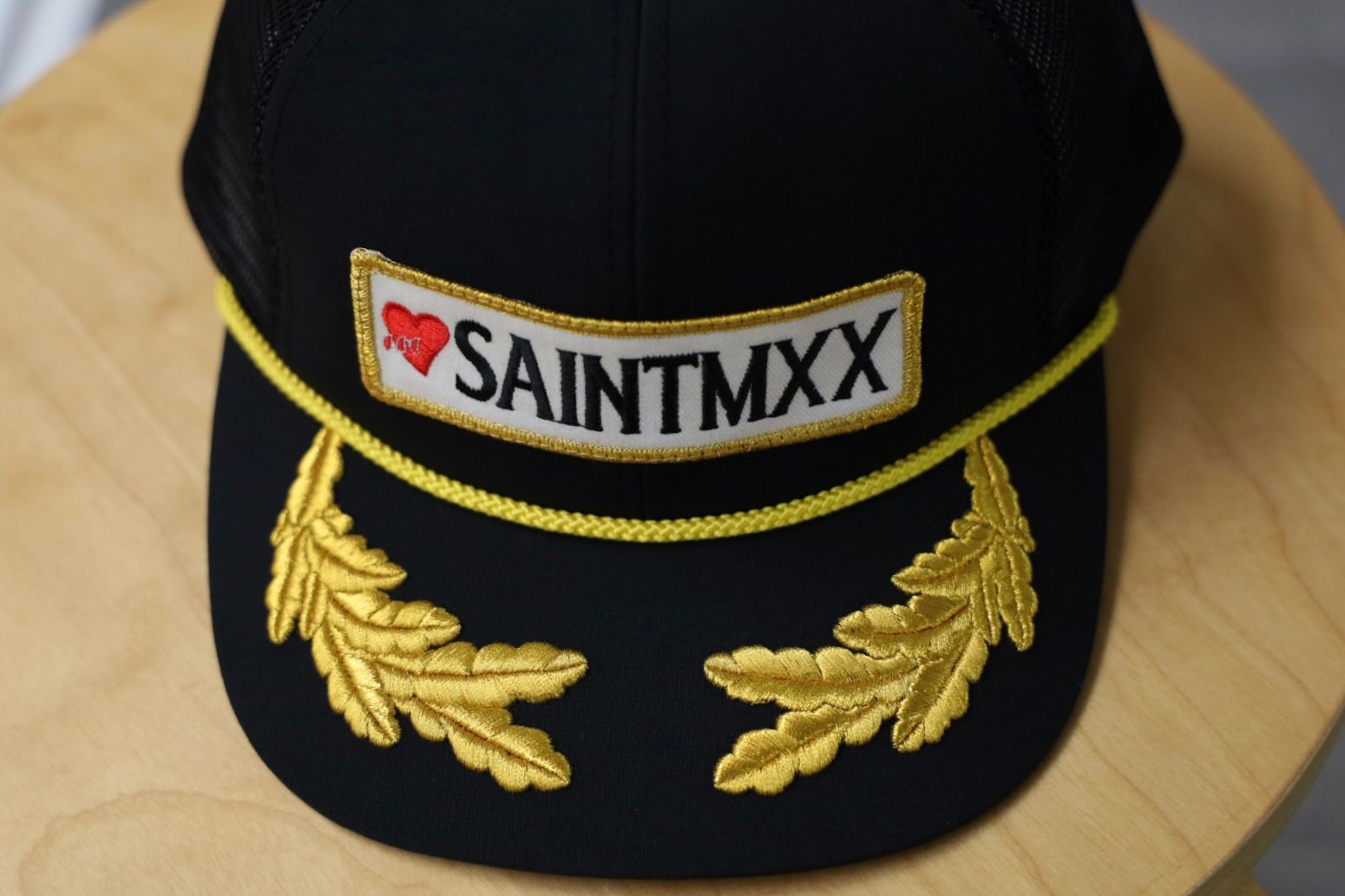 セントマイケル SAINT MX6 MESH CAP(SM-HR1-0000-095)BLACK☆9月13日(土)発売！