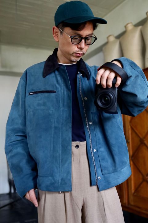 YOKE ヨーク26SS Goat Suede Work Jacketスタイル